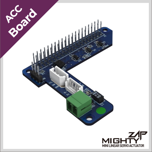 Raspberry Pi HAT (IR-STS02) for mightyZAP
