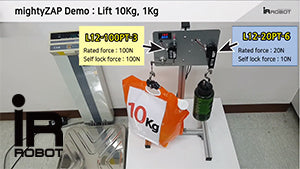 mightyZAP Lifting Demo