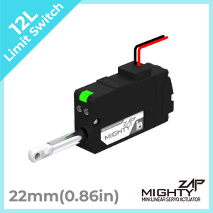 [ 12L Limit Switch Series ] - 22mm(0.86in) stroke, Coreless Motor