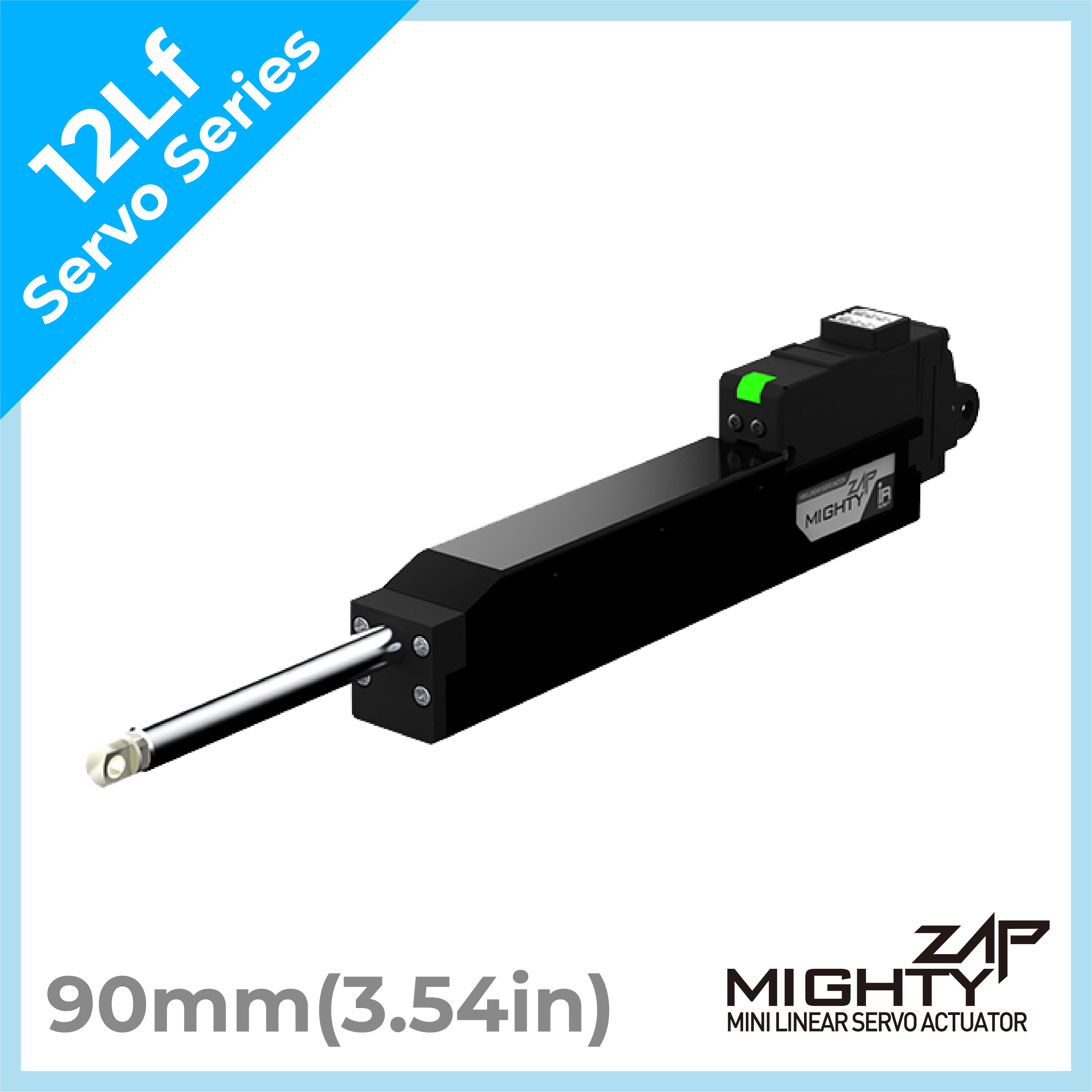 [ 12Lf Servo Series ] - 90mm(3.54in) stroke