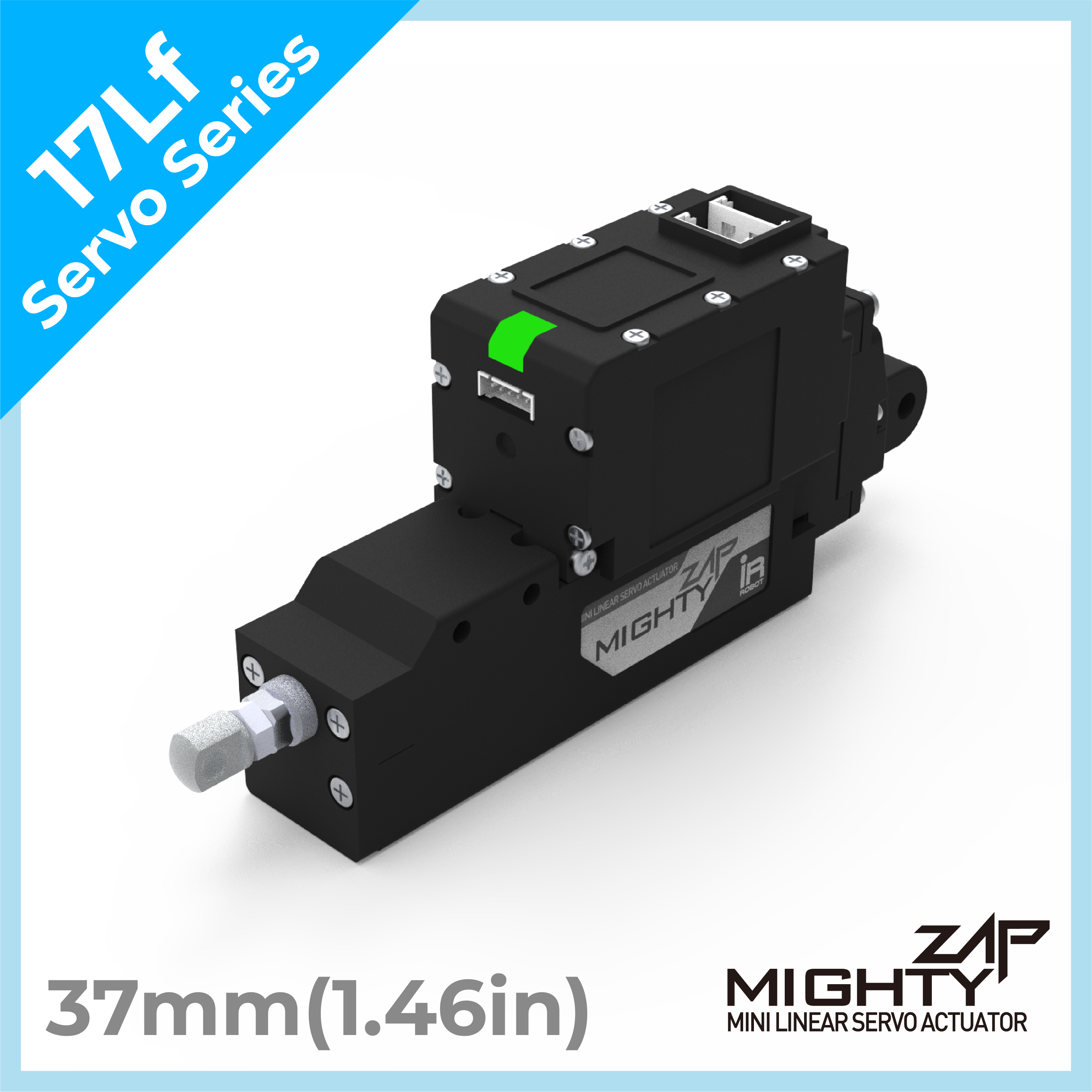 [ 17Lf Servo Series ] - 37mm(1.46in) stroke