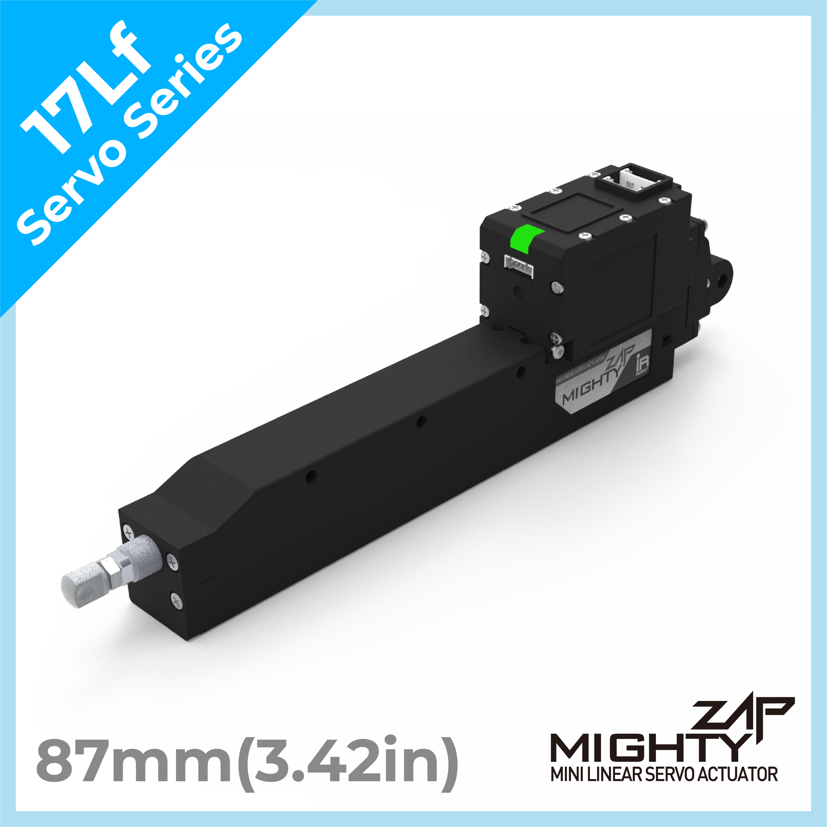 [ 17Lf Servo Series ] - 87mm(3.42in) stroke