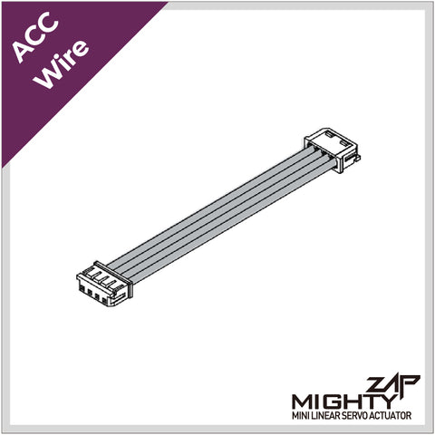 Basic Connector Wire (IR-EW07) - 200mm(7.87in) length with / 4pins RS-485 / 5pcs